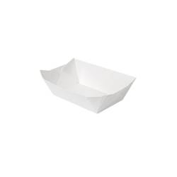 White paper boat 5.90x3.93x1.57 inch