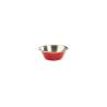 Stampo ramekin in acciaio inox rosso cm 6