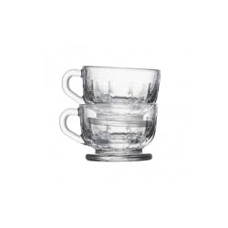 Tazza caffè Flore in vetro cl 10