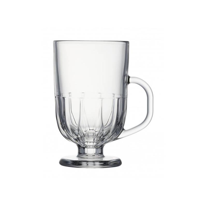 Flore milk glass 10.14 oz.