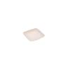 Bagasse square saucer cm 6.6x6.6