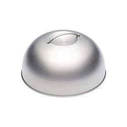 Masterclass stainless steel round dome 9.05 inch