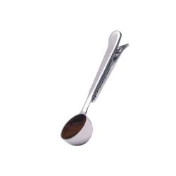 La Cafetière stainless steel dosing spoon with bag clip 7.08 inch