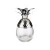 Bicchiere Pineapple in acciaio inox e vetro cl 35