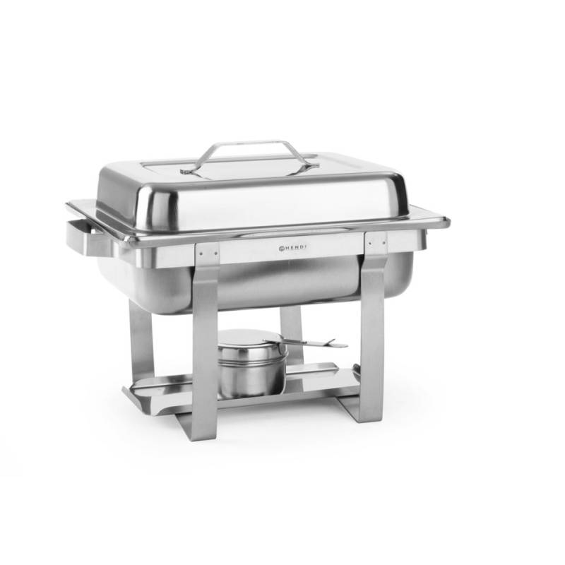 Scaldavivande chafing dish gn 1/1 economic in acciaio inox 