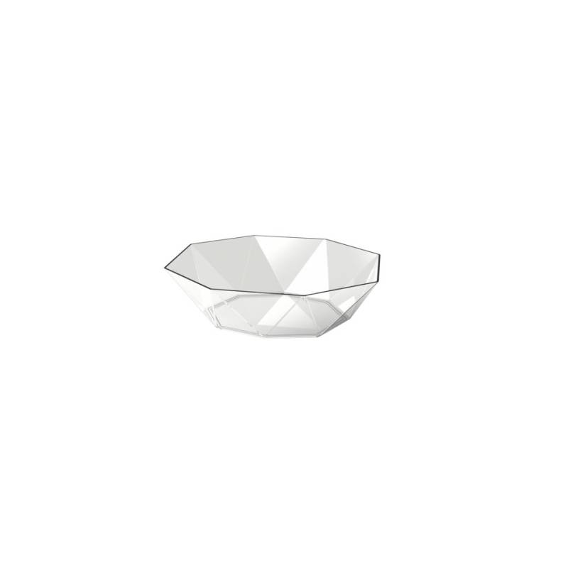 Transparent ps diamond cup 2.70 oz.