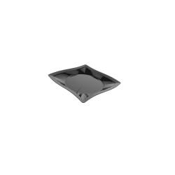 New Style black ps square saucer 5.11 inch