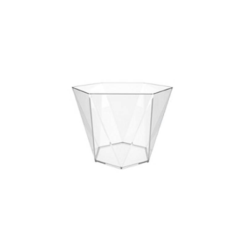 Bicchiere Diamond in ps trasparente cl 10