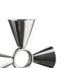 Misurino jigger Quadri Combo Alessi in acciaio inox ml 15-30-40-60