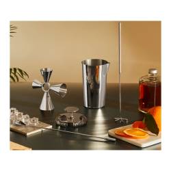 Alessi 5-piece stainless steel barman kit