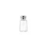 Ribbed glass salt and pepper shaker 2.95x1.57 inch