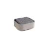 Concrete Table Caddy Element 6.49x6.30x2.56 inch