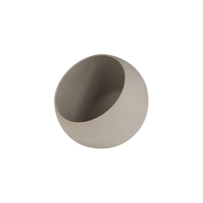 Grey melamine bowl Moon with san lid