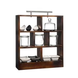 Wooden 7-compartment riser 13.38x3.93x14.96 inch
