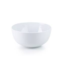 Planet white porcelain hemispherical salad bowl 8.07 inch