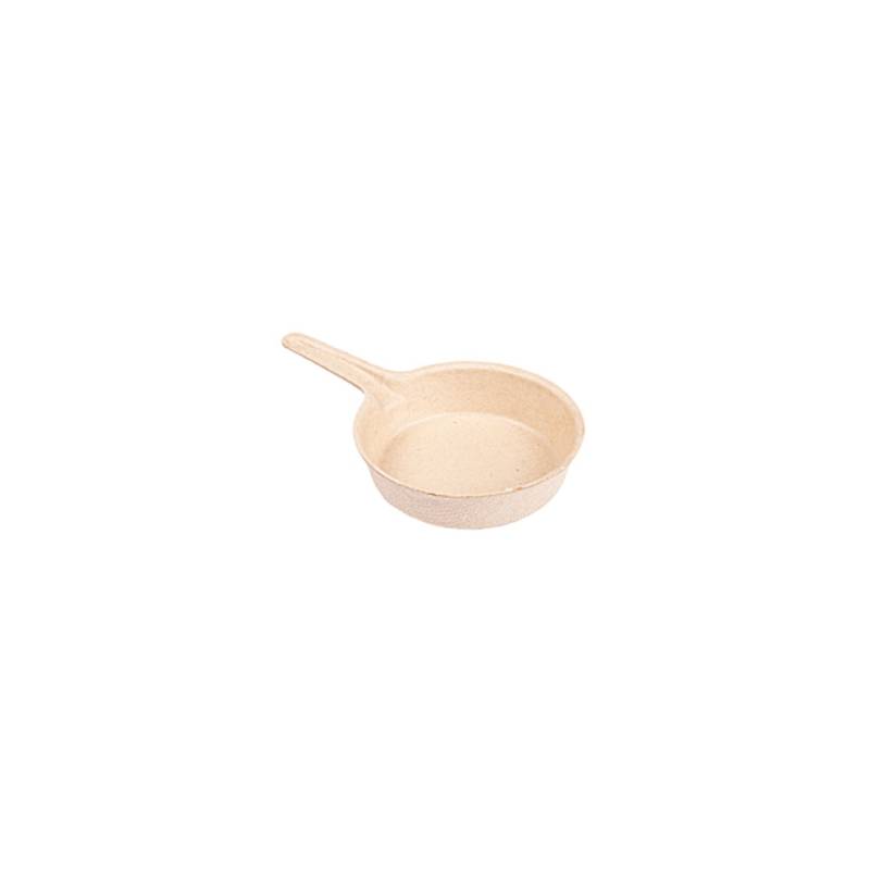 Bionic ecru bagasse cup with handle 2.24 inch