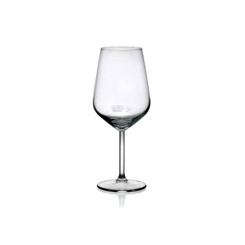 Allegra Pasabahce goblet glass with notch 11.83 oz.