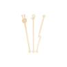 Bamboo hand stirrer 5.51 inch