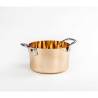 Copper acrylic sparkling wine casserole 11.02x6.69 inch