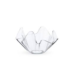 Transparent Acrylic Wave Bucket 9.45x5.31 inch