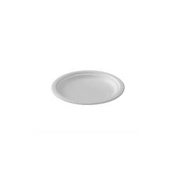 Biodegradable pulp disposable plate 6.89 inch