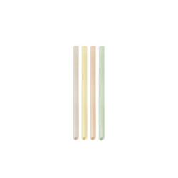 Compostable assorted colours biopolymer Bubble Tea straw 7.87x0.47 inch