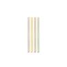 Compostable assorted colours biopolymer Bubble Tea straw 7.87x0.47 inch