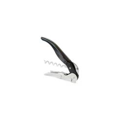 Pulltex Clickcut black left-handed double lever corkscrew