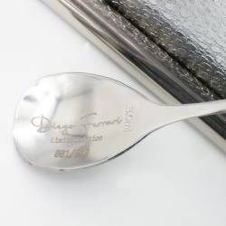 5 fingers bar spoon by Diego Ferrari in acciaio inox cm 38,5