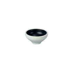 Taiji cup in black and white melamine 4.72x2.28 inch