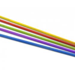 Assorted colors paper straws 39.37 inch