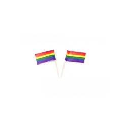 Bandiere stecchini Rainbow LGBT