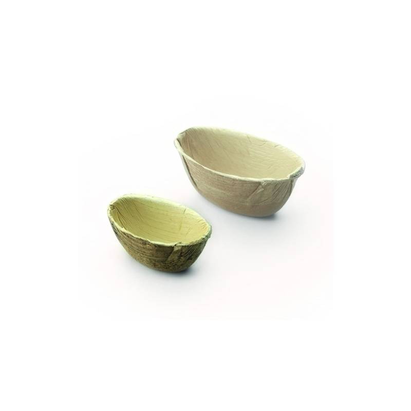 Palm leaf Boat cup 2.36x1.57x0.98 inch