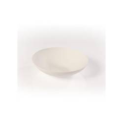Bagasse round bottom plate 7.08 inch