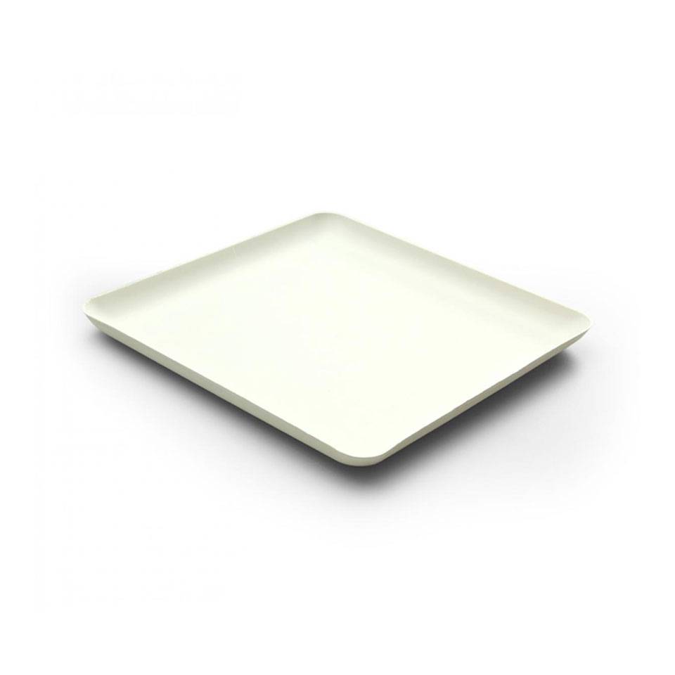 Bagasse square flat plate 7.87 inch