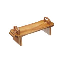 Acacia wood riser 15.15x4.72x3.54 inch