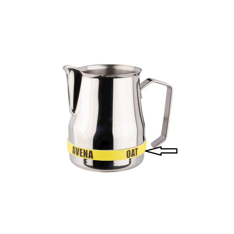 Banda de leche de avena de caucho amarillo