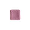 Piatto quadro Mediterraneo in ceramica rosa cm 11,7