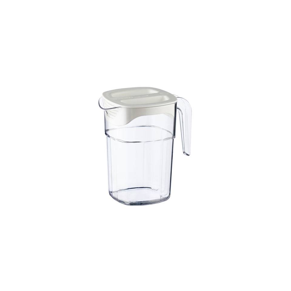 Stackable polycarbonate jug with lid 0.37 gal