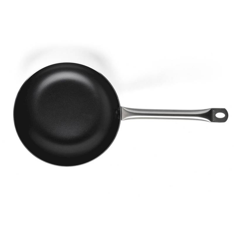 Vulcan steel and non-stick aluminium high frying pan with one handle 15.75 inch