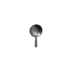 Kodai hammered stainless steel rice spoon 3.54x1.97 inch