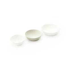 Round bagasse cup 1.01 oz.