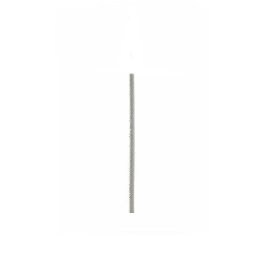 White paper biodegradable straws cm 14.5x0.6