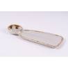 Earth Roots plat rustique en porcelaine 22x10 cm