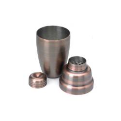 Heavy Duty antiquated copper-plated stainless steel cobbler shaker 16.90 oz.