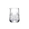 Mixing glass decorato a base larga in vetro cl 75