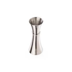 Stainless steel flared jigger 1-2 oz.