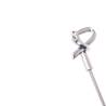 Stainless steel cocktail skewers with curl 4.33 inch