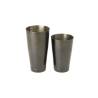 Black vintage stainless steel 2 pieces boston shaker 18-28 oz.