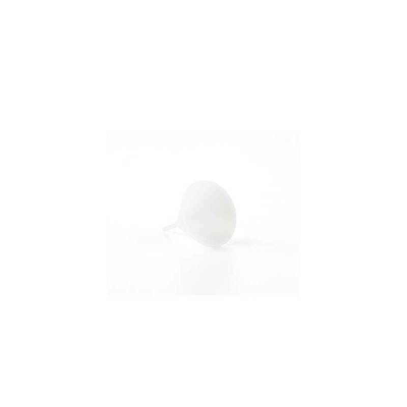 White plastic funnel 1.96 inch